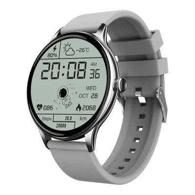 Смарт-часы для мужчин и женщин, Android Ios, водонепроницаемые, золотые наручные часы, трекер сердечного ритма, спортивный ремешок для часов из нержавеющей стали